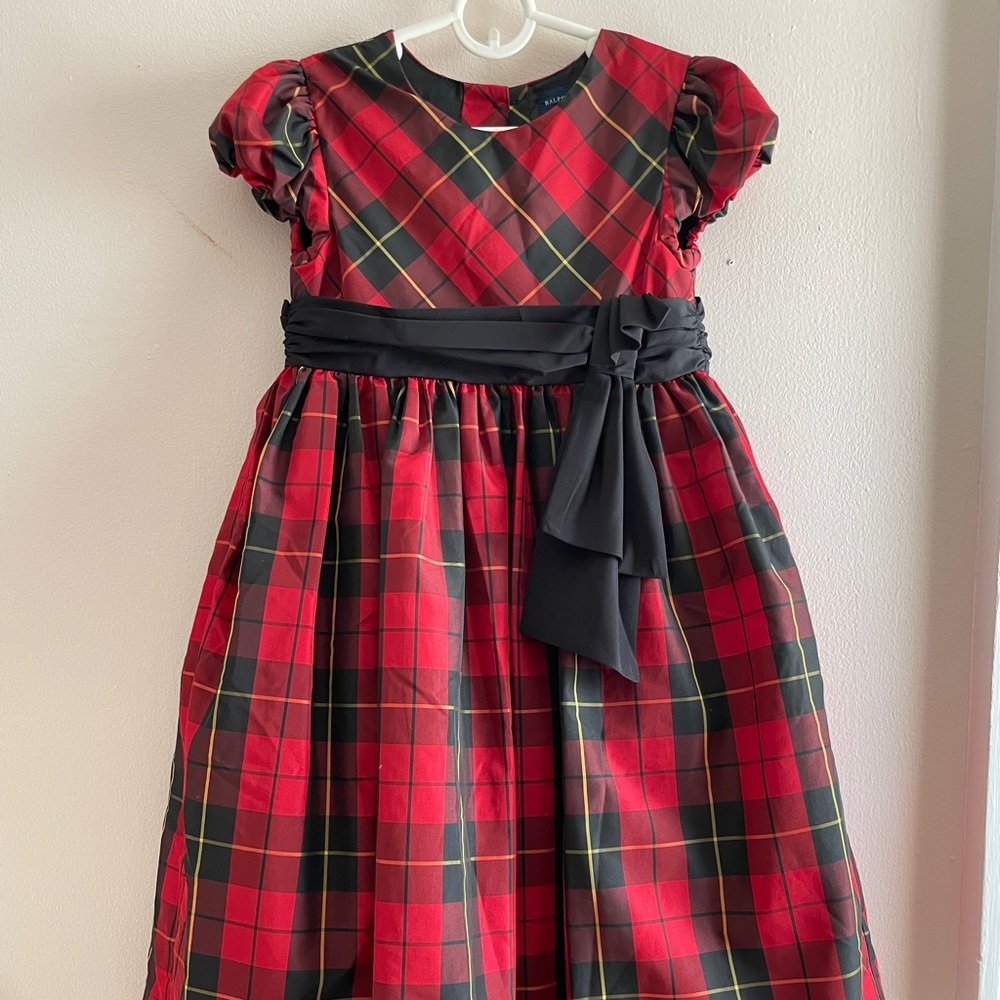 Ralph Lauren Girls Christmas holiday dress size 6